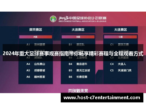 2024年重大足球赛事观赛指南带你畅享精彩赛程与全程观看方式 2024年重大足球赛事观赛指南带你畅享精彩赛程与全程观看方式